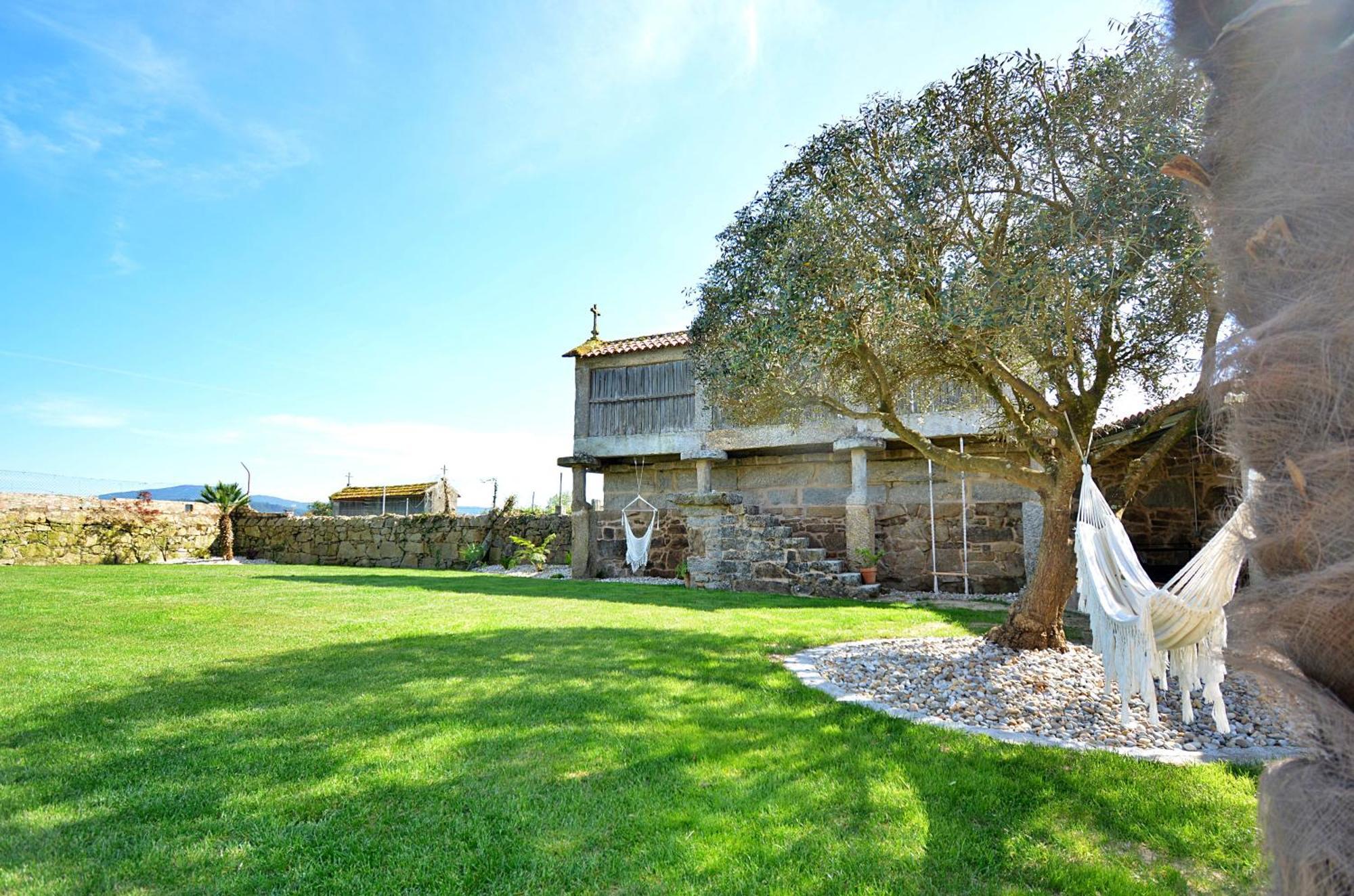 Villa Galihost - Casa Con Enorme Jardin En Cambados Esterno foto